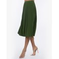 thumbnail image 3 of Falda plisada brillo sutil AMAD Casual para mujer Talla M, 3 of 5