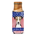 thumbnail image 3 of Caroline's Treasures BB2191MUK God Bless American Flag with Jack Russell Terrier Michelob Ultra beverage Insulator for, 3 of 3