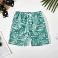 thumbnail image 2 of Ccpelsie Boys Swim Trunks Toddler Swim Shorts Little Boys Bathing Suit Swimsuit Toddler Boy Swimwear(Blue,5-6 Years), 2 of 6