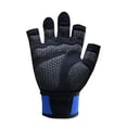 thumbnail image 3 of Gloves Grip Enhancing Breathable Half Workout For Training Fitness Sessions, 3 of 3