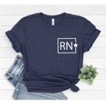 thumbnail image 1 of Rn Pocket Registered Nurse Heart T-Shirt All Size S-4Xl, 1 of 4