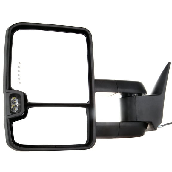 CCIYU Tow Mirrors,Towing Mirrors Fit for 1988-2000 for Chevy for GMC C2500 / K2500 / K3500 1988-2001 for Chevy for GMC C3500 2000 for Chevy Tahoe 5.7L, for GMC Yukon 5.7L with Power Turn Signals