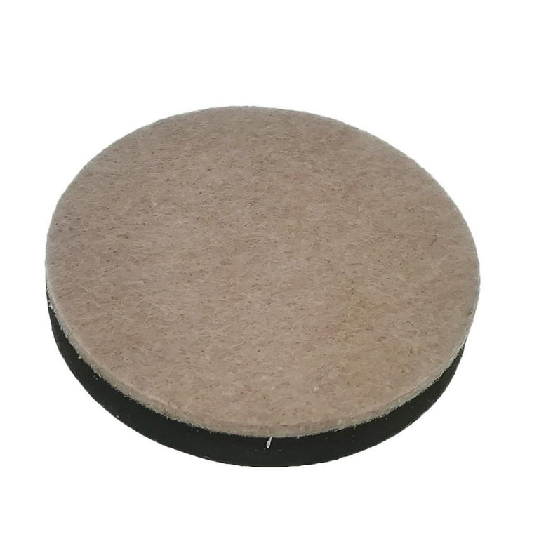 16 Pieces Heavy Duty Reusable Furniture Sliders Felt Moving Pads Dia. 62mm