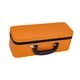 thumbnail image 2 of Caja de almacenamiento para pulseras, portátil, rectangular, con 15 ranuras. Naranja, 2 of 9