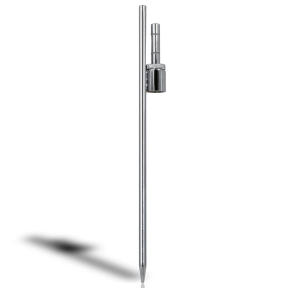 Anley 19.5-inch Ground Stake - Stainless Steel Spike with Sleeve Bearing - Fits Flutter Banner Flag Poles with a 0.65" Inner Diameter