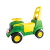 John Deere Sit 'N Scoot Tractor, 3-in-1 Ride on Tractor with Farm Animal Toys & Handle