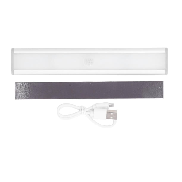 Éclairage d'armoire à LED avec détection de mouvement et de lumière, 276 lm, 3 vitesses, éclairage blanc, barre LED magnétique