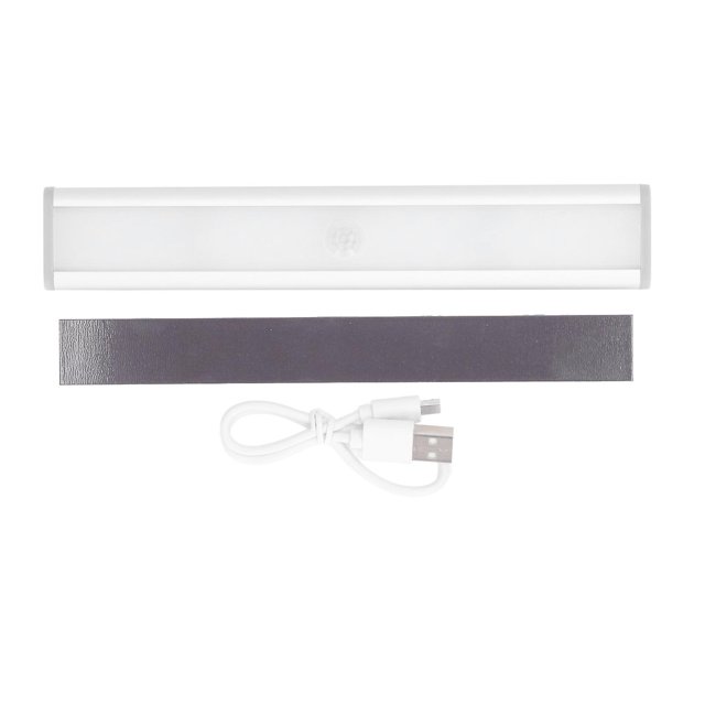 Éclairage d'armoire à LED avec détection de mouvement et de lumière, 276 lm, 3 vitesses, éclairage blanc, barre LED magnétique