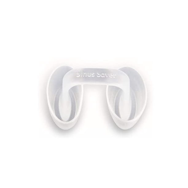 Tapones para la nariz Sinus Saver LG - Tapones protectores de natación de silicona suave impermeables para nadadores, surfistas y jugadores de deportes acuáticos - Tapones para fosas nasales para niño