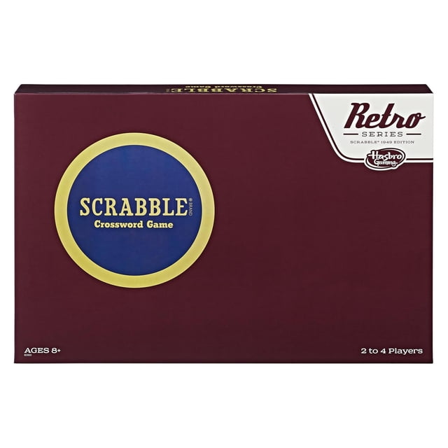 Hasbro Gaming - Juego Retro Series Scrabble Edición 1949