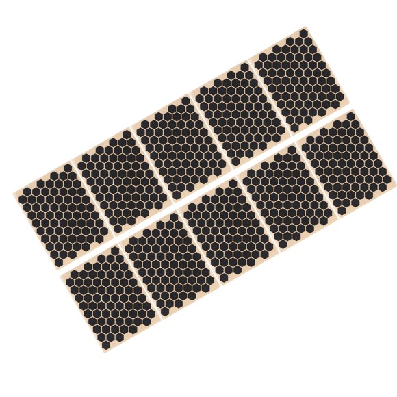 Etiqueta Engomada De La Etiqueta Engomada Del Agarre Del Juego Del Hexágono, Etiqueta Engomada Del Agarre De La Textura Del Hexágono Acrílico De Absorción Del Sudor Ultrafino