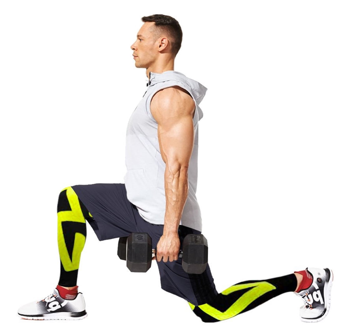 Sports Recovery Compression Full Leg Sleeves (X-Large, Yellow)