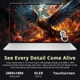 thumbnail image 4 of Dell XPS 13.4" 3K OLED Touchscreen Laptop, Intel Ultra 9 288V, 32GB RAM, 2TB Storage(1TB SSD+1TB Docking Station Set), Intel Arc Graphics, Backlit Keyboard, Fingerprint, Wi-Fi 7, Win 11, Platinum, 4 of 9