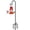 Black, variant on 62" Shepherds Hooks for Outdoor, Bird Feeder Pole with 5 Prong Base, Adjustable Height Shepherds Hook for Hummingbird Feeder, Bird Feeder, Lightweight Plant, Wind Chimes, Lanterns (1 Pack)