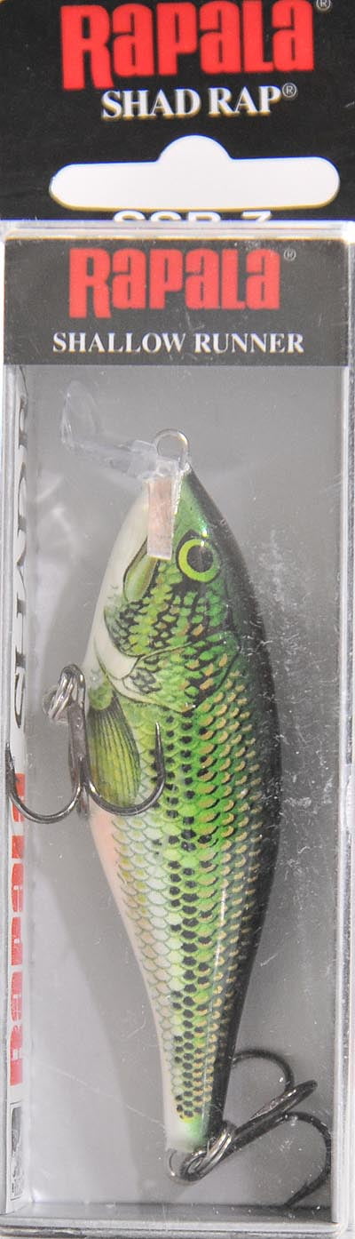 Rapala Shallow Shad Rap 07 Fishing Lure 2.75" 1/4oz Baby Bass
