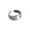 Silver, variant on 925 Silver Adjustable Ring, Sterling Silver Minimal Open Ring