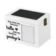 thumbnail image 5 of Urna para cenizas de mascotas, urna para mascotas, urna conmemorativa sellada y duradera, urna de madera para mascotas para conejos blanco, 5 of 9