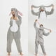 thumbnail image 3 of Pijamas navideños para adultos, ropa de dormir con dibujos de animales, unicornio, Kigurumi, conejo, mono, manta de Anime, Lobo y Panda, 3 of 4