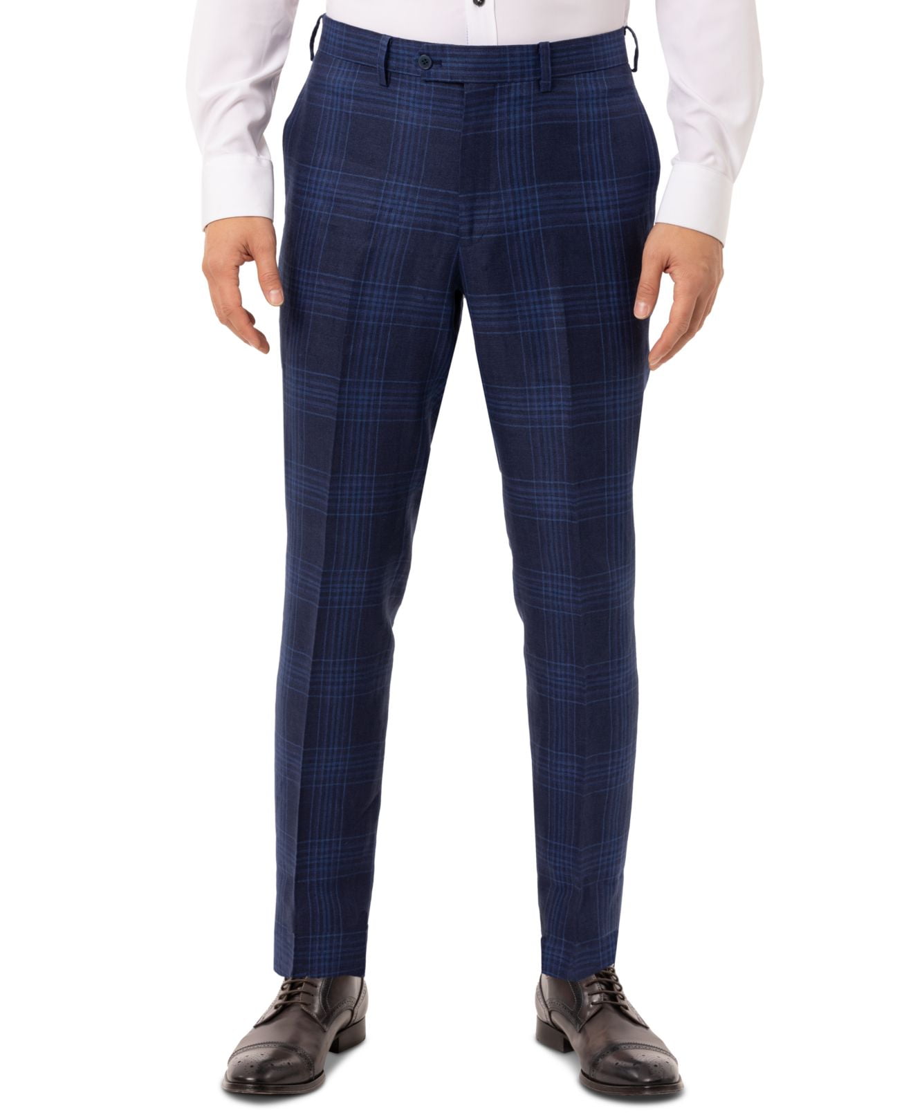 Mens Dress Pants 30X32 Slim Fit Flat 