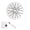 White, variant on Rain Drum Tongue Chakra Drums,Steel Tongue Drum 8 Note for Meditation Yoga