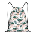 thumbnail image 1 of Fotbe Hawaii Palms Bolsa Mochila con Cordón Estampada, Bolsa de Gimnasio Deportiva, Bolsa Cinch, Bolsa con Cordón para Hombres y Mujeres-Medium, 1 of 6