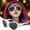 White, variant on YWDJ Women Sunglasses 3D special effect glasses with hearts, fireworks, diffusion Love special effect glasses Black