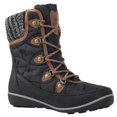 thumbnail image 3 of GLOBALWIN Women's 1841 Black/Brown Winter Snow Boots 11M, 3 of 6