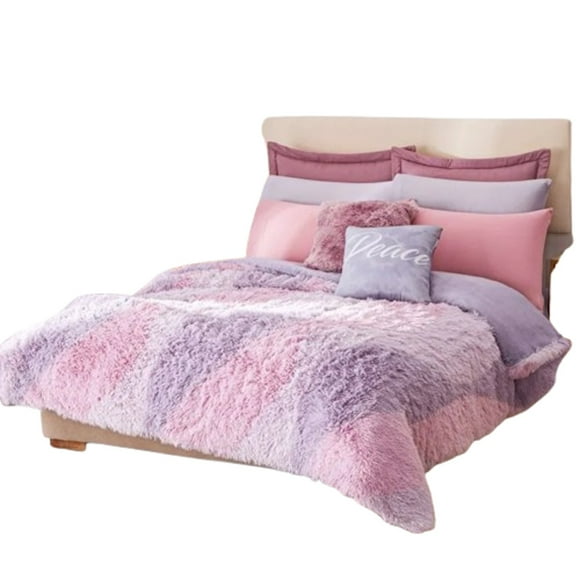 Cobertor Pachicalientito Shaggy Malva Matrimonial Concord