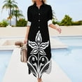 thumbnail image 3 of Lily Long Sleeved Shirt Dress elegant guest wedding dress women clothing new arrivals Women's dress prom dresses, 3 of 6