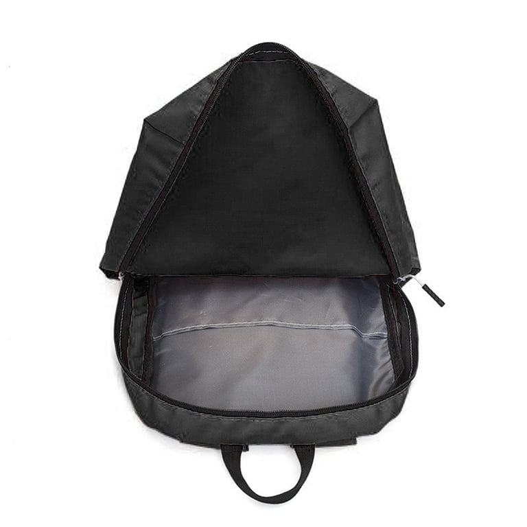 Solid Color Backpack, Nylon Travel Bag, Large Capacity  display picture 1