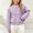 Purple, variant on Girls Knit Cardigans, Button Princess Warm Long Sleeve School Uniform Sweaters Pink Size 4-5 T
