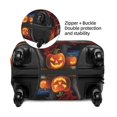 thumbnail image 2 of Balery Halloween Pets Pumpkins Funda de equipaje, fundas para maletas, elástica, lavable, protector de maletas, compatible con maletas de 18 a 32 pulgadas-Medium, 2 of 7