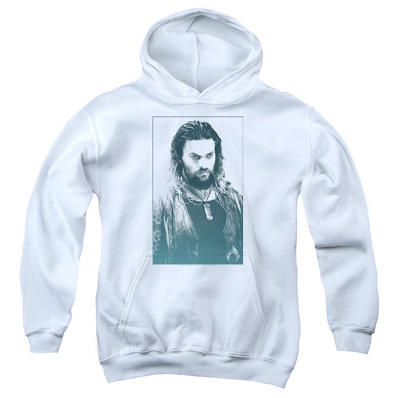 Aquaman Movie - Salt Of The Sea - Youth Hooded Sweatshirt - Medium