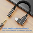 ROZYARD Type C to 3.5mm Female Headphone Jack Adapter Digital Audio