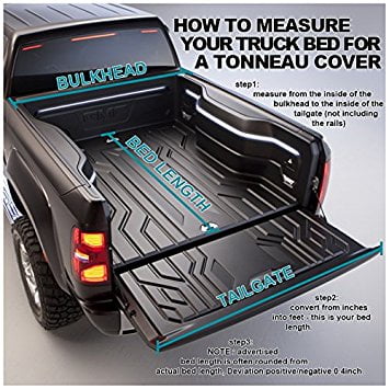 Toyota Tacoma Double Cab 5ft Short Bed Tri-Fold Tonneau