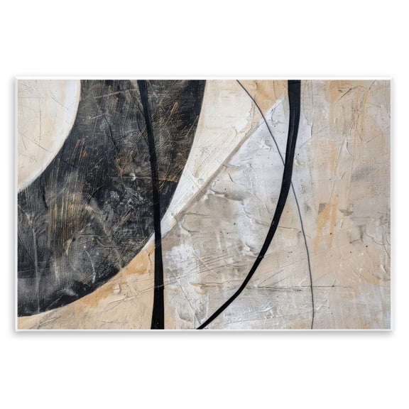 Stupell Industries Arched Urban Abstract Abstract Painting Unframed Art Print Wall Art, 15 x 10