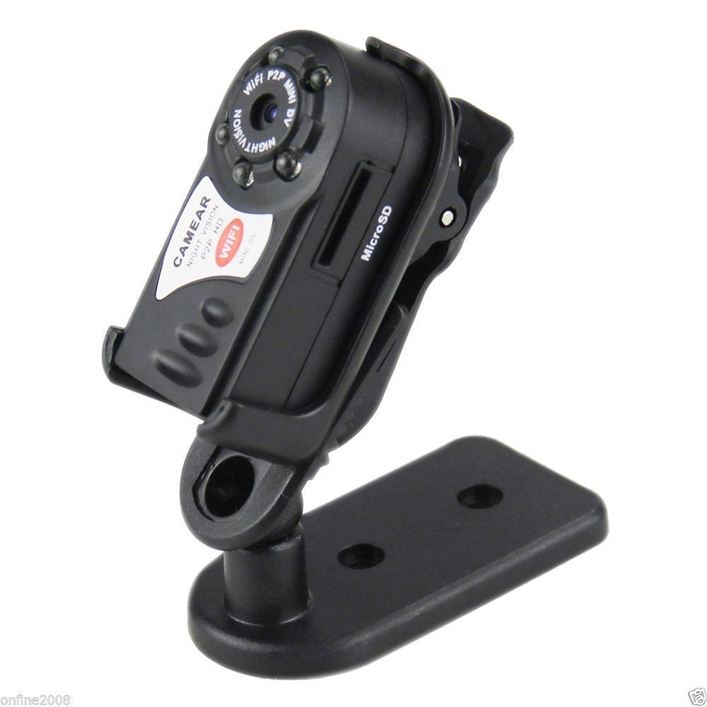 Q7 Wireless WIFI Camera P2P HD Mini DV Night Vision IR Video Recorder