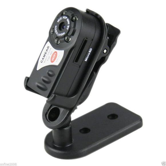 Q7 Sans Fil WIFI Caméra P2P HD Mini DV Vision Nocturne IR Enregistreur Vidéo DVR Caméscope de Sécurité Intérieur / Extérieur