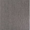thumbnail image 2 of Unique Loom Outdoor Solid Collection Area Rug (6' 1" Square Black/Ivory), 2 of 6