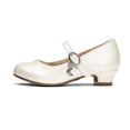 thumbnail image 3 of Zapatos de Vestir Mary Jane para Niñas DREAM PAIRS Marfil Tacón 3 cm, 3 of 6