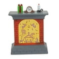 thumbnail image 2 of Figura de chimenea navideña Macarena Chimenea luminosa navideña con accesorios fotográficos, 2 of 8