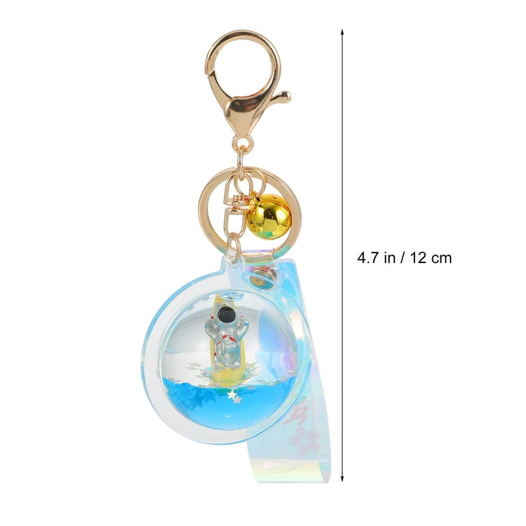 Womens Car Accessories Doll Astronaut Outer Space Keychain Keys Fob Pendant  Robot Miss Lovers 