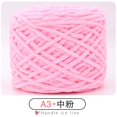 thumbnail image 1 of Xiao Hua Hilo grueso, hilo Ice, 100 g, 1 rollo, 150 m de longitud, ideal para bufandas, abrigos, muñecas, mantas y accesorios, hilo de poliéster, mantiene el calor, apto para ganchillo, rosa., 1 of 5