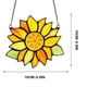 thumbnail image 3 of Sunflower Wind Chime Pendant Crafts Living Room Bedroom Decorations, 3 of 5