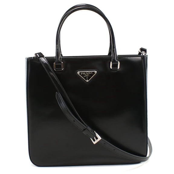 Pre-Owned PRADA Prada Handbag 1BA330 2-Way Bag Women's Black