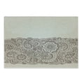 thumbnail image 1 of Oriental Cutting Board, Complex Design Mandala and Paisley Nature Inspired Traditional Victorian Revival, Decorative Tempered Glass Cutting and Serving Board, Small Size, Brown Tan, by Ambesonne, 1 of 1