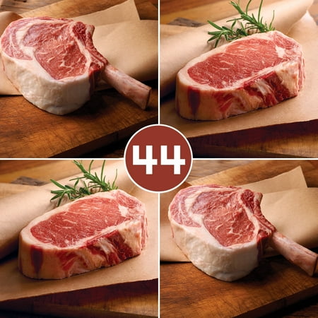 44 Farms USDA Choice Bone-In Pack 4 Steaks