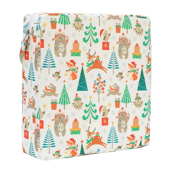 AOOOWER Children Increased Chair Pad Adjustable Baby Dining Cushion Removable Highchair