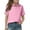 #03Pink, variant on Drmagiyhm Polo Shirts for Girls Casual Short Sleeve Shirt Golf Button Down Tshirts 2025 New Collared Dressy Tops Beige 7-8 Years