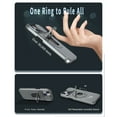 thumbnail image 6 of for iPhone 15 Plus/14 Plus Case, Frosted PC with MagSafe Built-in 360 Rotatable Invisible Kickstand Sliding Window Camera Cover Military Grade Protection Case for iPhone 15 Plus/14 Plus, Gray, 6 of 6